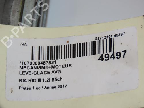 Used Front left window mechanism KIA RIO III (UB) 1.25 CVVT (86 hp) 16586494