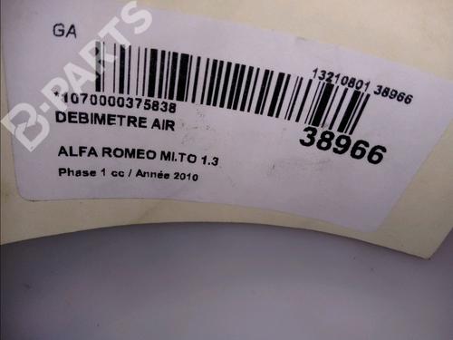 Mass air flow sensor ALFA ROMEO MITO (955_) 1.3 MultiJet (955AXP1A, 955AYC1A) | BP11098820M95 
