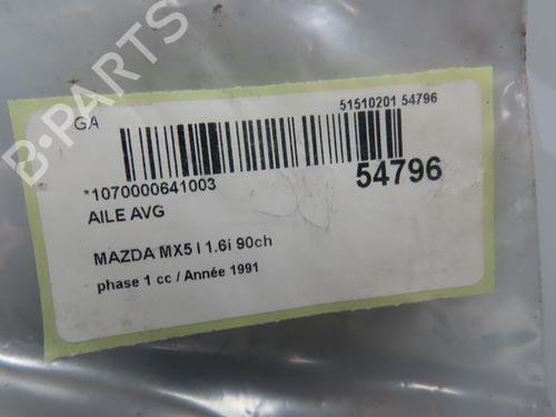 Used Left front fenders MAZDA MX-5 I (NA) 1.6 (NA6C) (115 hp) 32486145