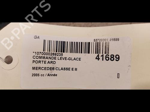 Used Right rear window switch MERCEDES-BENZ E-CLASS (W211) E 280 CDI (211.020) (190 hp) 23176585