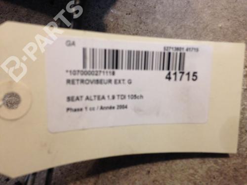 Left mirror SEAT ALTEA (5P1) 1.9 TDI | BP9612677C26 