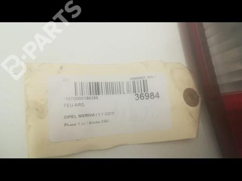 Left taillight OPEL MERIVA A MPV (X03) 1.7 CDTI (E75) | BP9603065C34 