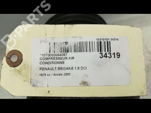 AC compressor RENAULT MEGANE I (BA0/1_) 1.9 dCi (BA05, BA1F) | BP9595260M34 