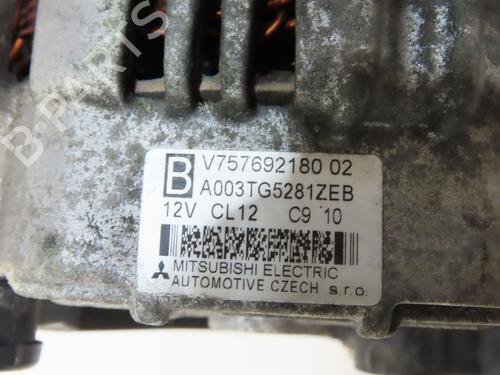 Alternator CITROËN C3 Picasso (SH_) 1.4 VTi 95 (SH8FSC, SH8FP0, SH8FP6) | BP38474458M7 - Image 3