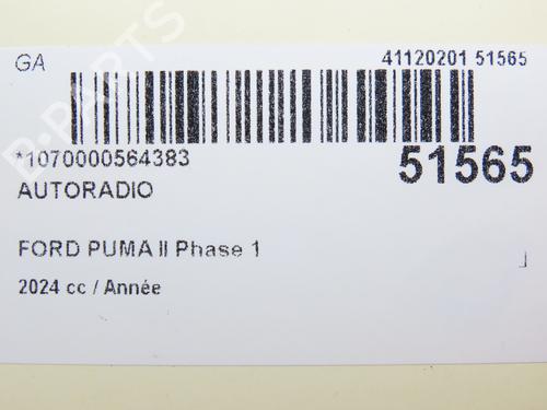 Radio FORD PUMA (J2K, CF7) 1.0 Flexifuel | BP28801785E6 - Image 9