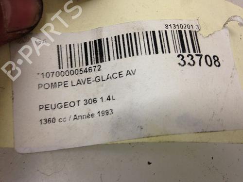 Washer pump PEUGEOT 306 Hatchback (7A, 7C, N3, N5) 1.4 | BP14881428E24 
