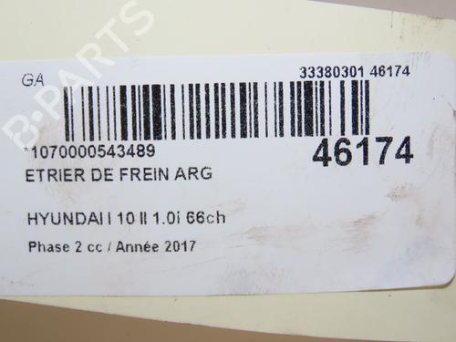 Left rear brake caliper HYUNDAI i10 II (BA, IA) 1.0 | BP18913104M107