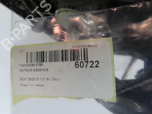 Used Engine Engine SEAT IBIZA III (6L1) 1.4 16V (100 hp) 40110570 40110570