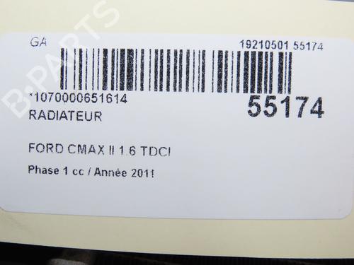 Køler FORD C-MAX II (DXA/CB7, DXA/CEU) 1.6 TDCi (115 hp) 30117081