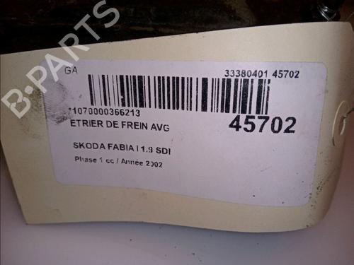 Venstre bremsekaliper foran SKODA FABIA I (6Y2) 1.9 SDI | BP14878569M105 