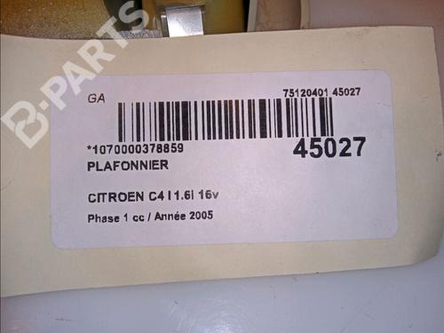 Interior roof light CITROËN C4 I (LC_) 1.6 16V | BP11103930I8 
