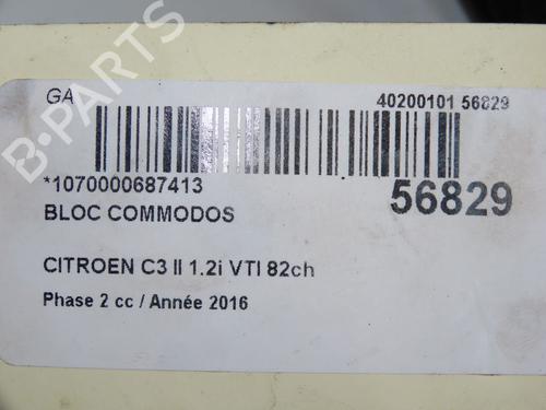 Steering column stalk CITROËN C3 II (SC_) 1.2 VTi 82 | BP33008058I23 - Image 7
