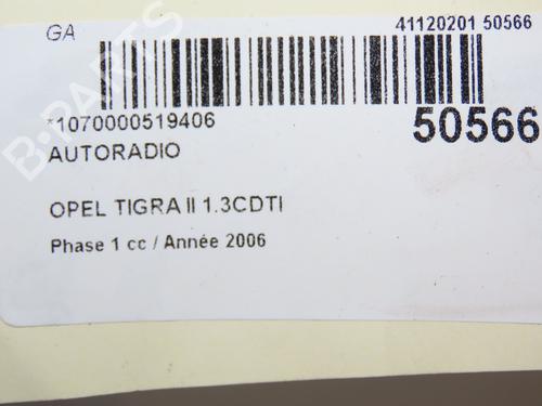 Bilradio OPEL TIGRA TwinTop (X04) 1.3 CDTI (R97) | BP23144917E6 