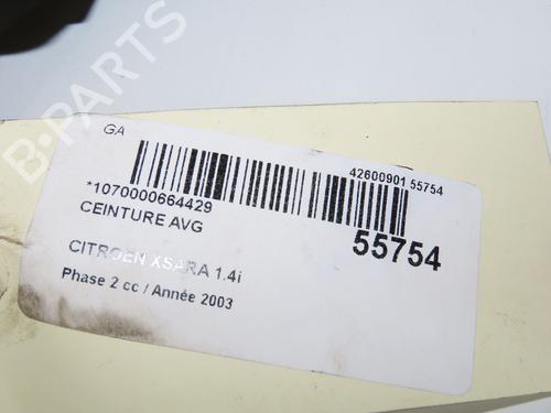 Used Front left seatbelt Front left seatbelt 36283648 36283648