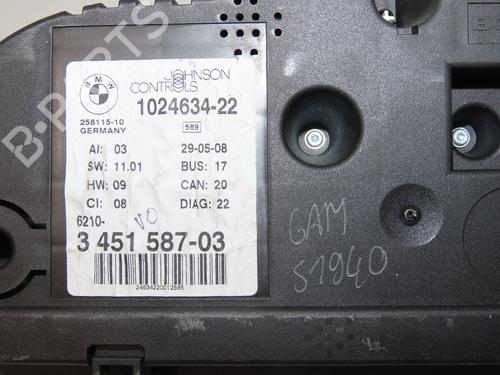 Instrument cluster BMW X3 (E83) xDrive 30 d | BP39541920C47 - Image 4