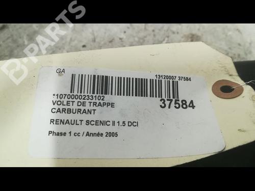 Klapa wlewu paliwa RENAULT SCÉNIC II (JM0/1_) 1.5 dCi (JM0F) | BP9607980C131 