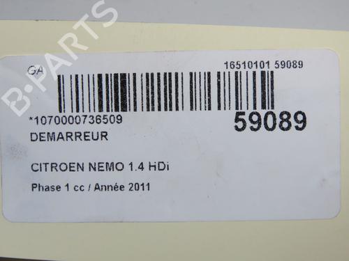 Starter CITROËN NEMO Box Body/MPV (AA_) 1.4 HDi | BP36310359M8  - Image 7