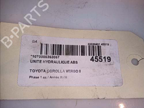 Used ABS pump ABS pump TOYOTA COROLLA Verso (ZER_, ZZE12_, R1_) 2.2 D-4D (AUR10_, AUR10R) (136 hp) 23173651 23173651