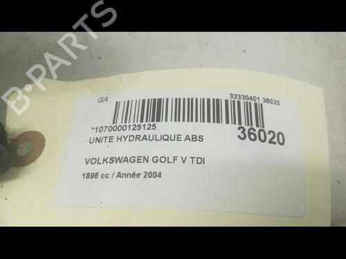 Used ABS pump VW GOLF V (1K1) 1.9 TDI (90 hp) 9598742