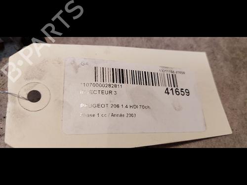 Used Injector PEUGEOT 206 Hatchback (2A/C) 1.4 HDi eco 70 (68 hp) 23171618