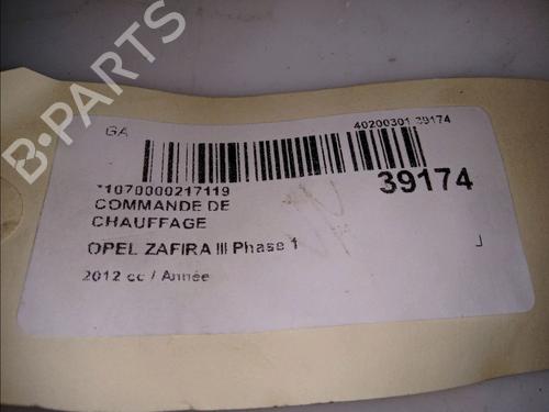 Used Climate control OPEL ZAFIRA TOURER C (P12) 1.4 (75) (140 hp) 12262474