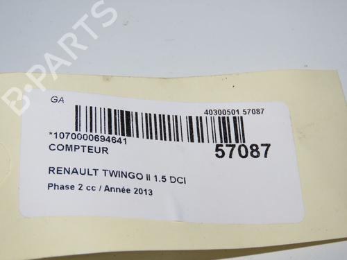 Instrument cluster RENAULT TWINGO II (CN0_) 1.5 dCi 75 | BP33561815C47 - Image 4