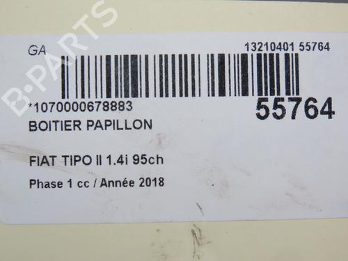 Used Throttle body FIAT TIPO Hatchback (356_, 357_) 1.4 (356HXA1B, 357) (95 hp) 30164272