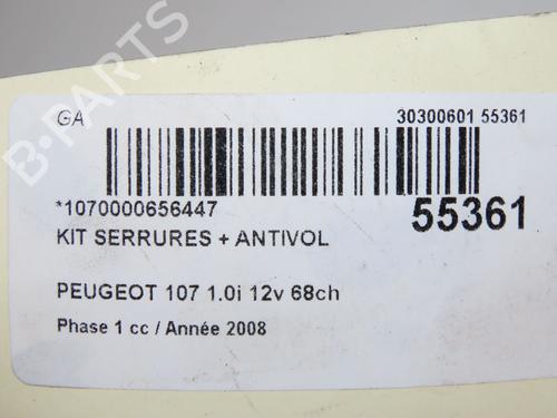 Used Electronic module Electronic module PEUGEOT 107 (PM_, PN_) 1.0 (68 hp) 33969368 33969368