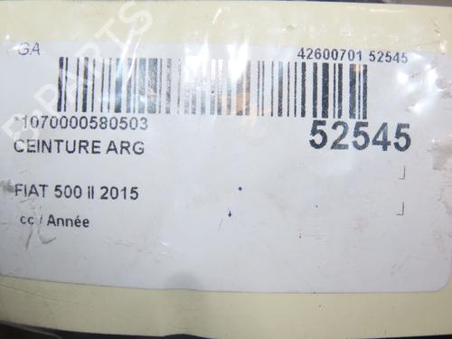 Used Rear left belt tensioner FIAT 500L (351_, 352_) 1.3 D Multijet (199LXY1A, 199LXY11) (84 hp) 28801823