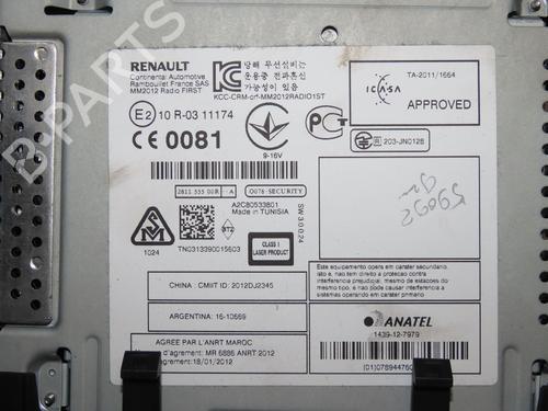 Radio RENAULT TWINGO II Hatchback Van (CNO_) 1.5 dCi (CN03) | BP40484818E6 - Image 4