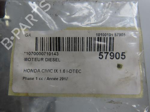 Used Engine Engine HONDA CIVIC IX (FK) 1.6 i-DTEC (FK3) (120 hp) 40110545 40110545