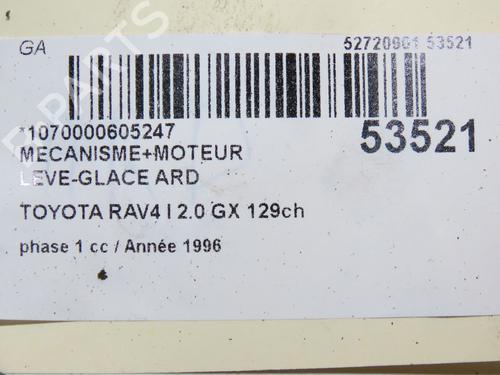 Rear right window mechanism TOYOTA RAV 4 I (_A1_) 2.0 4WD (SXA10, SXA11) | BP28831802C25 