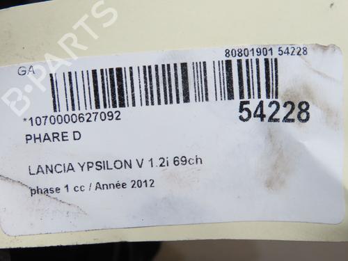 Right headlight LANCIA YPSILON (312_) 1.2 (312.PXA1A, 312.YXA1A) | BP40484879C29  - Image 5