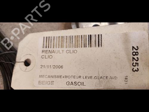Front right window mechanism RENAULT CLIO III (BR0/1, CR0/1) 1.5 dCi (C/BR0G, C/BR1G) | BP23175615C23