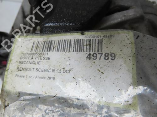 Gearbox RENAULT SCÉNIC III (JZ0/1_) 1.5 dCi | BP28829396M3