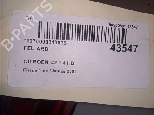 right-taillight-citroen-c2-jm_-14-hdi-6351s7-2003-2004-2005-2006-2007-2008-2009-2010-2011-2012-2013-2014-2015-2016-2017-11104263 main image