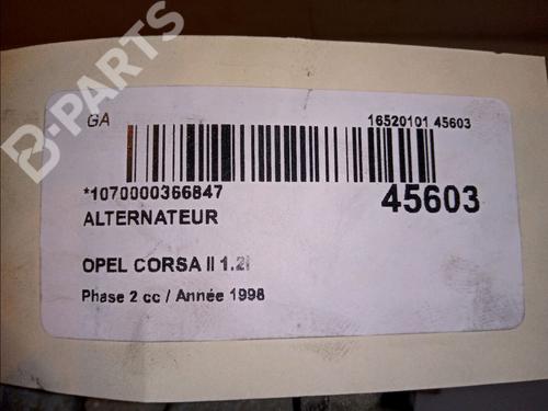 Alternator OPEL CORSA B (S93) 1.2 i 16V (F08, F68, M68) | BP11099359M7 