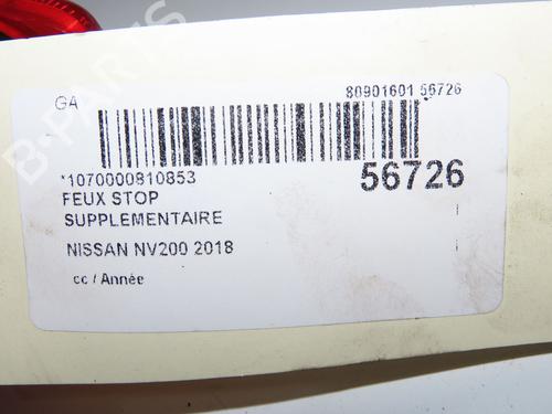Used Third brake light Third brake light NISSAN NV200 Van 1.5 dCi 110 (M20, M20N, M20M) (110 hp) 40110789 40110789