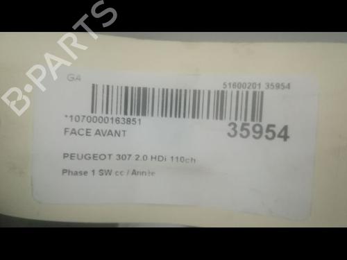 Frontplate/Frontkurv PEUGEOT 307 Break (3E) 2.0 HDI 110 (107 hp) 23175458