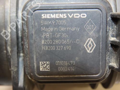 Mass air flow sensor RENAULT LAGUNA Coupe (DT0/1) 2.0 dCi GT (DT11, DT1E, DT1N) | BP29469689M95