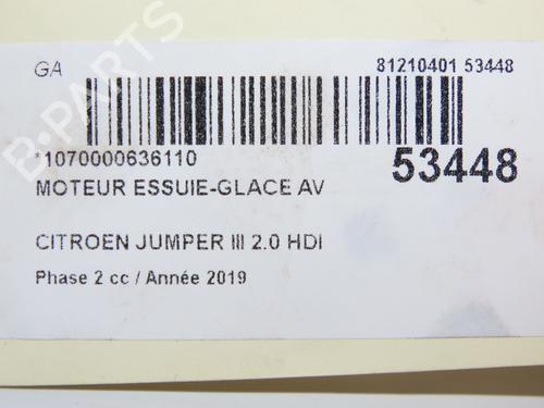 Front wiper motor CITROËN JUMPER II Van 2.0 BlueHDi 130 | BP29151017M29 