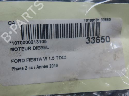 Engine FORD FIESTA VI Van 1.5 TDCi | BP9605247M1 
