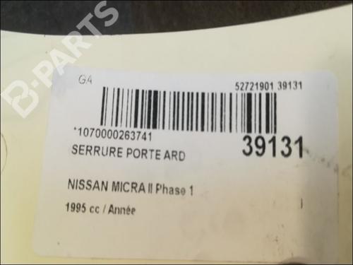 Rear right lock NISSAN MICRA II (K11) 1.3 i 16V | BP9611738C99 