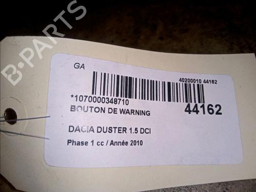 Warning switch DACIA DUSTER (HS_) 1.5 dCi 4x4 (HSMC, HSMD) | BP10053238I22