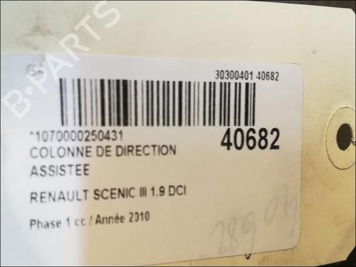 Used Steering column RENAULT GRAND SCÉNIC III (JZ0/1_) 1.9 dCi (JZ0J, JZ0N, JZ1K, JZ1S) (131 hp) 9609754