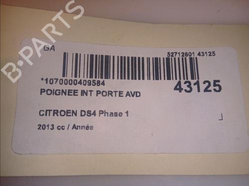 Used Front right interior door handle CITROËN DS4 (NX_) 1.6 THP 200 (200 hp) 11932770