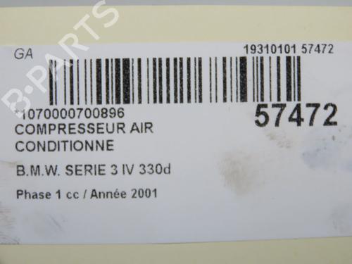 AC compressor BMW 3 (E46) 330 d | BP33298042M34  - Image 9