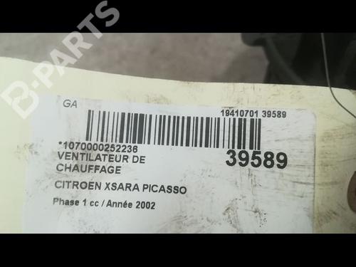 Heater blower motor CITROËN XSARA PICASSO (N68) 1.8 16V | BP9610055M62 