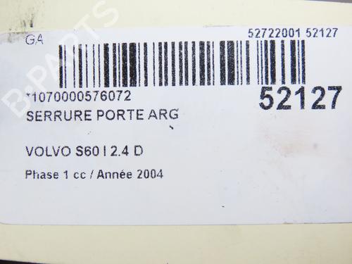Used Rear left lock VOLVO S60 I (384) 2.4 D (130 hp) 28831983