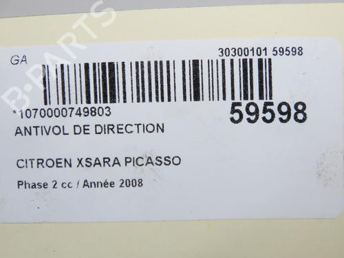 Ratlås/Tændingslås Ratlås/Tændingslås 37252306 37252306